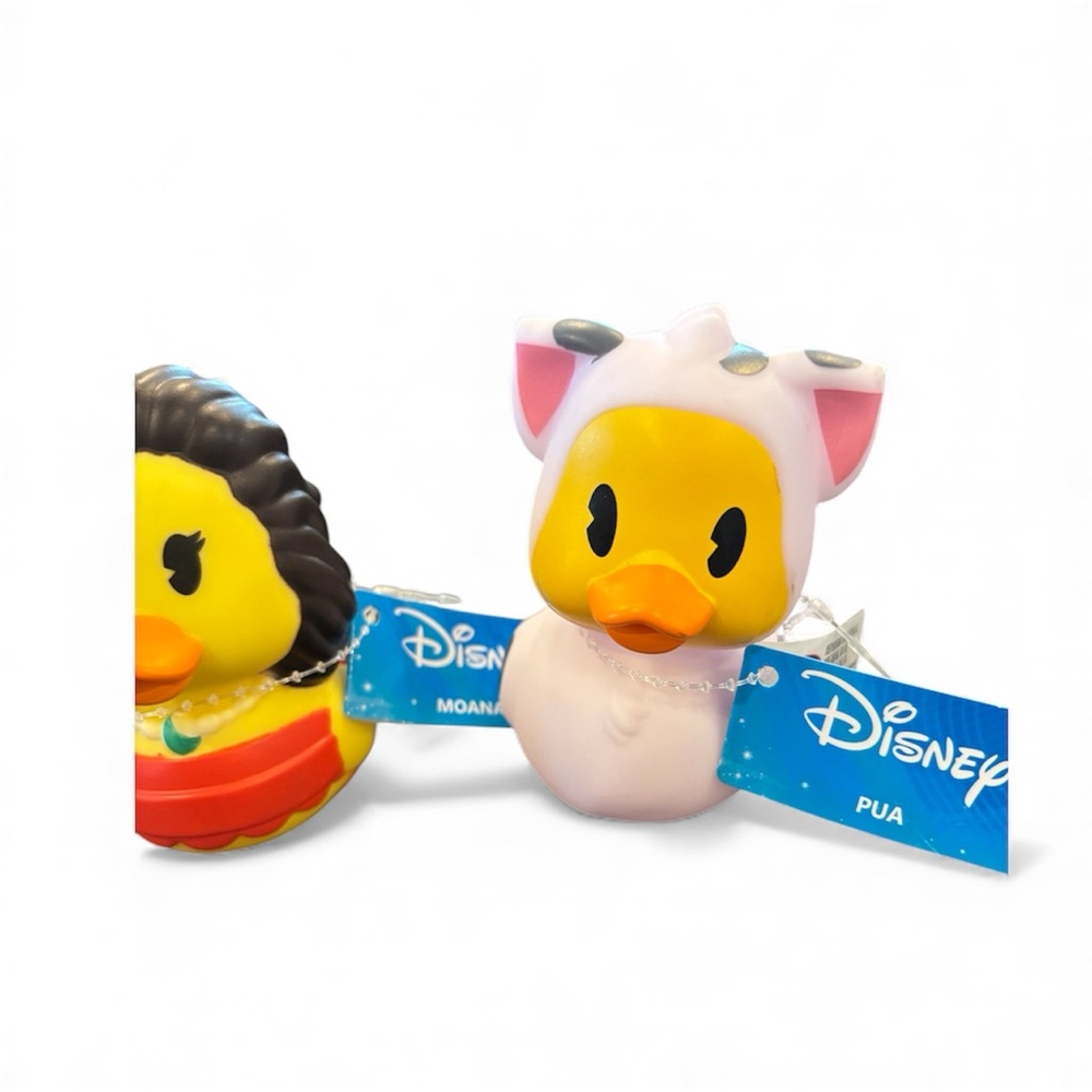 Disney Moana and Pua Duck Set - Yellow and Pink - Picture 3 of 4